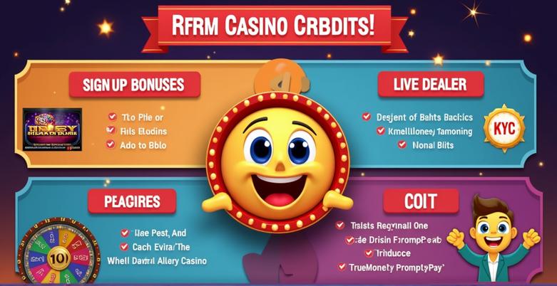 โปรโมชั่นคาสิโน แจกเครดิตฟรีทุกวัน